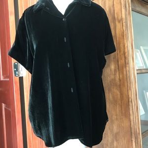 Jones New York Velvet Top Size 16